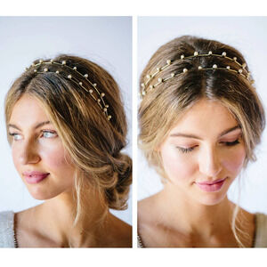 Untamed Petals by Amanda Judge Layla Headpiece (GOLD)